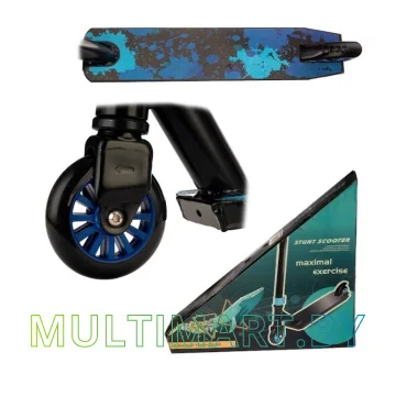 Самокат MicMax JX-01BLP (синий) картинка 2